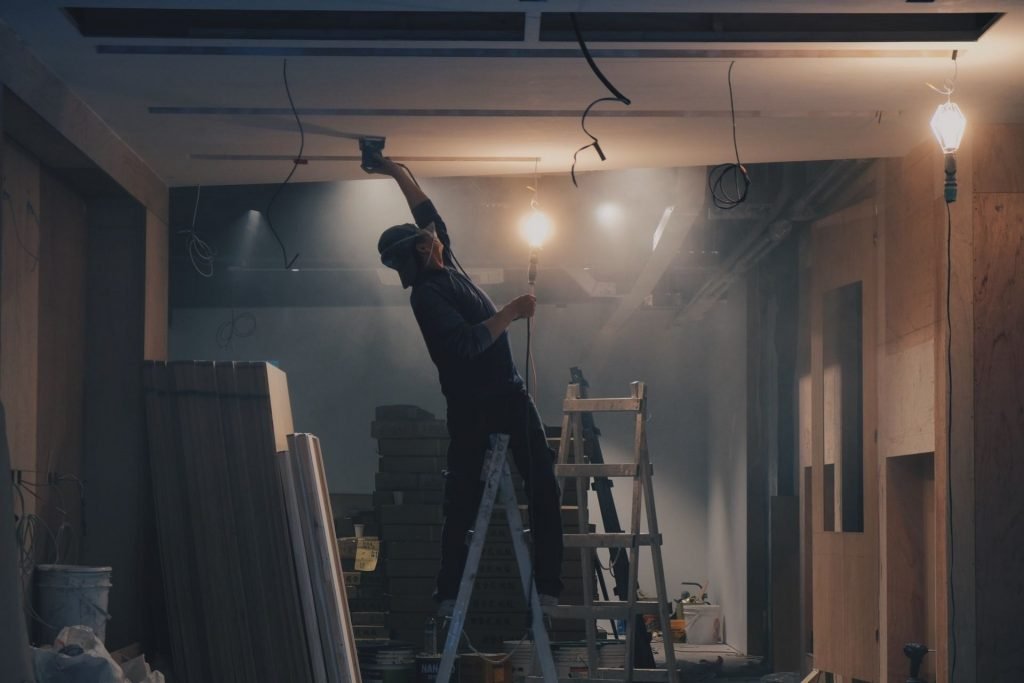 repair sagging ceiling